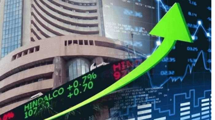 शेयर बाजार में बढ़त के साथ हो रहा है कारोबार